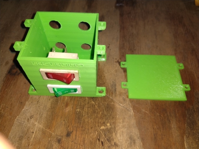 caja on-off 3D Print 395162