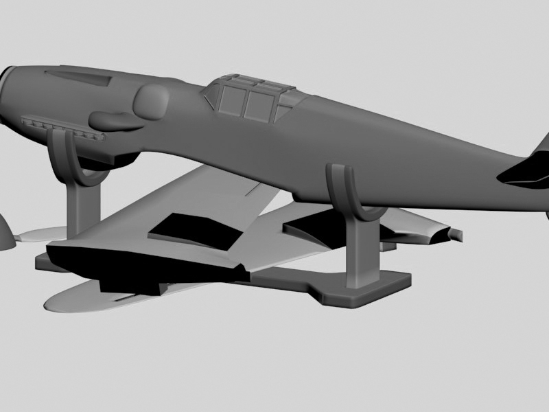 Messerschmitt BF109 G6 1/100 scale