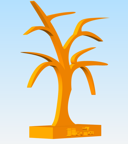  Jewelry Tree Simple 3D Print 395243
