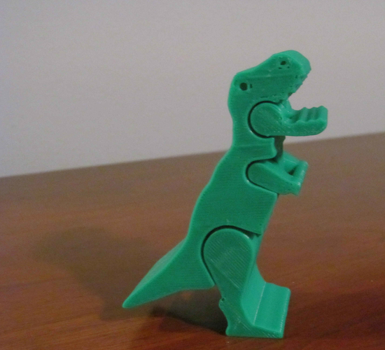 T-Rex (Tyrannosaurus) – Print In Place 3D Print 395259