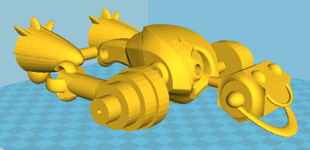 Stubby Sam Maker-Tron 3D Print 39532