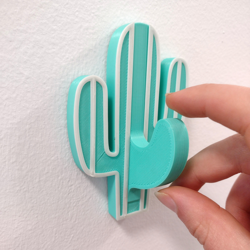 CACTUS COAT HANGER - COAT RACK 3D Print 395490