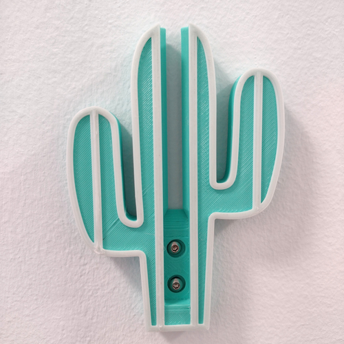 CACTUS COAT HANGER - COAT RACK 3D Print 395492