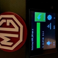 MG classic car badge - Thumbnail 1