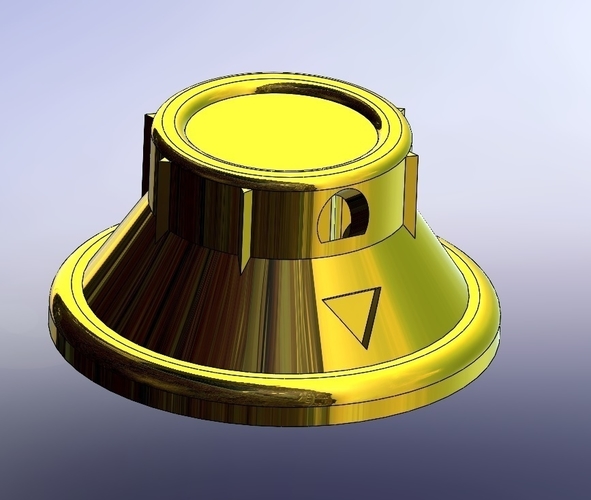 Oven Knob  -  Fırın Düğmesi 3D Print 395638