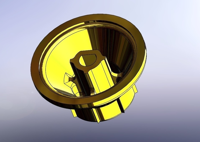 Oven Knob  -  Fırın Düğmesi 3D Print 395639