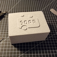 Stylish soap dish with lid - Thumbnail 1