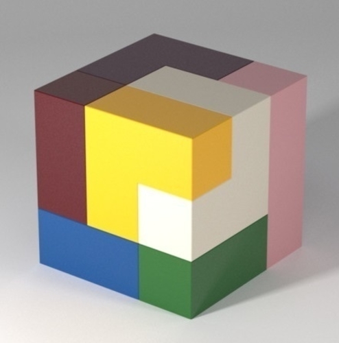 Soma Cube Puzzle 3D Print 395654