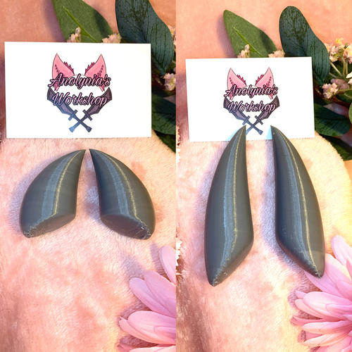 3D Printed Oni Cosplay Horns by anolynia cosplay Pinshape