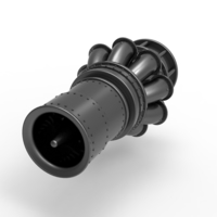 Jet engine key fob - Thumbnail 3