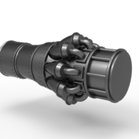 Jet engine key fob - Thumbnail 6