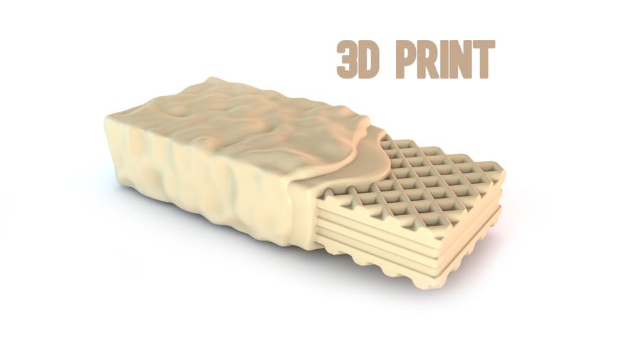 Chocolate wafer crunch 3D Print 395909