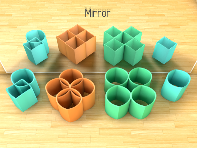 Illusion  - Ambiguous Cylinder 3D Printable Models 3D Print 395928