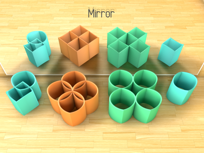 Illusion - Ambiguous Cylinder 3D Printable Models