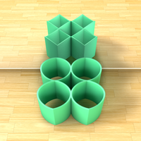 Illusion  - Ambiguous Cylinder 3D Printable Models - Thumbnail 6