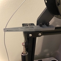 Small Filament Spool Mount/Holder V2 3D Printing 395941