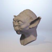 Life-Size YODA 3D MODEL HD prop 1:1 - Thumbnail 4