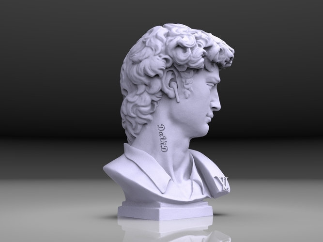 DAVID HIPSTER STL 3D Print 395977
