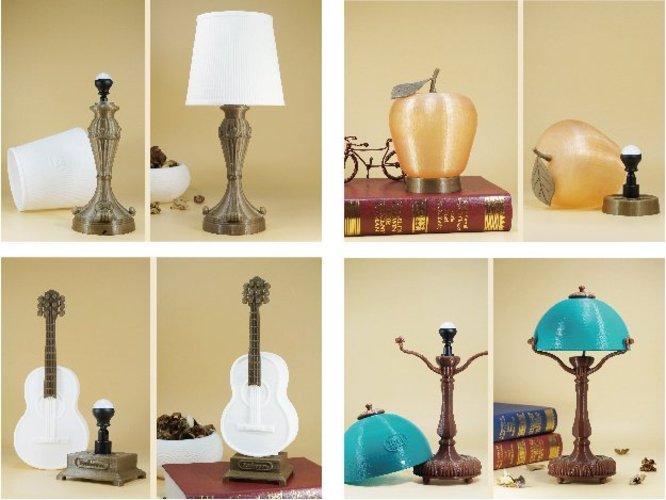 Classical table lamp 3D Print 39599