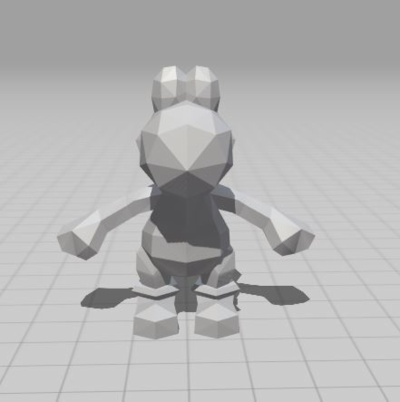 Yoshi Low Poly - Pinshape