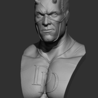 Small Daredevil Bust 3D Printing 396049