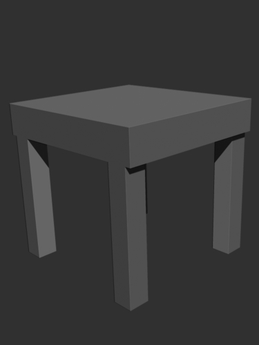 Simple Table 3D Print 396050
