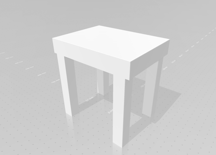 Simple table 3D Print 396161