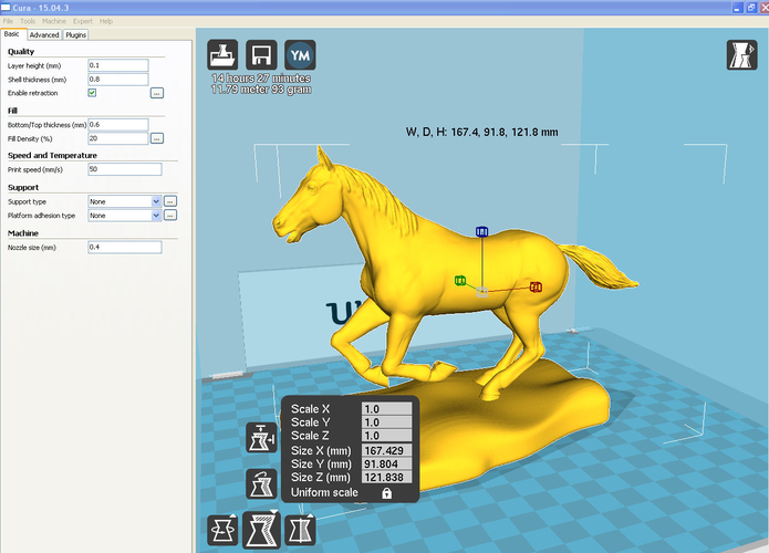 Horse 3D Print 396241