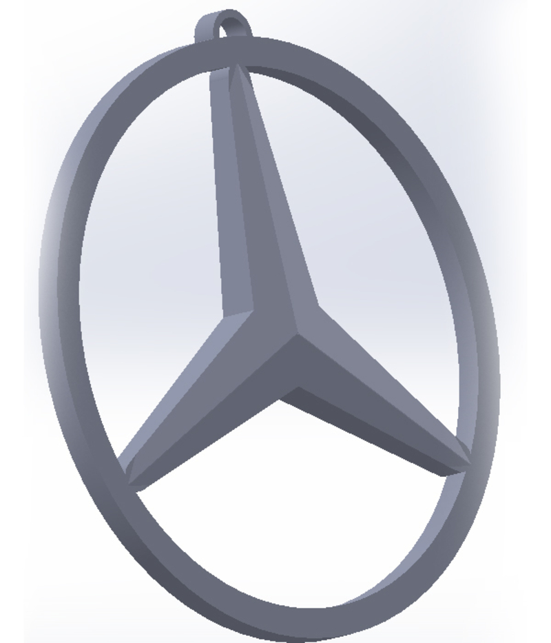 MERCEDES KEYCHAIN