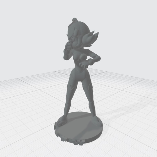 Animaniacs Dot anime style undressed 3D Print 396433