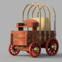 Small Chuck Wagon 3D Printing 396610