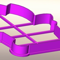 Flower tulip and tulip in a pot - cookie cutter-11,16 and 18 - Thumbnail 2