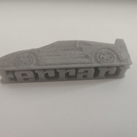 Ferrari F40 and Text (double-sided) - Thumbnail 2