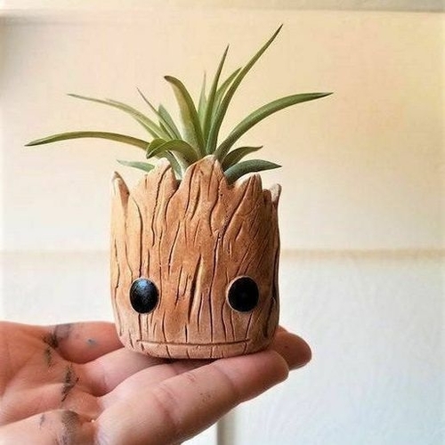 Baby Groot Head Planter