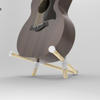 GUITAR STAND - BASS STAND - 3D PRINTED - Thumbnail 4