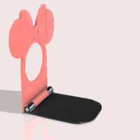 Small MINNIE MOUSE CHARGER STAND 3D Printing 396735