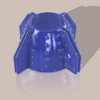 Small CACTUS POT MOLD CEMENT CONCRETE 3D Printing 396741