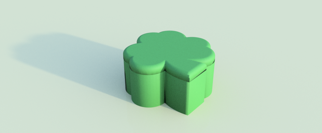 CLOVER BOX/JEWELRY BOX 3D Print 396756