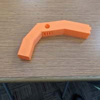 Small Rubber band Gun 3 (Update model) 3D Printing 396777