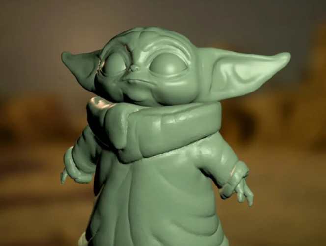 BABY YODA (THE MANDALORIAN) 3D Print 396780