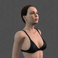 Beautiful Woman - 3d character - Thumbnail 3