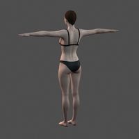 Beautiful Woman - 3d character - Thumbnail 9
