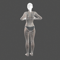 Beautiful Woman - 3d character - Thumbnail 15