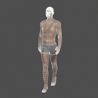 Beautiful man -3d character - Thumbnail 12