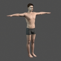 Beautiful man -3d character - Thumbnail 9