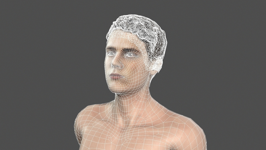 Beautiful man -3d character 3D Print 396887