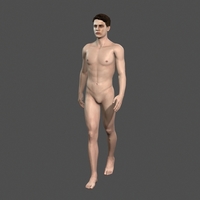 Beautiful man -3d character - Thumbnail 3