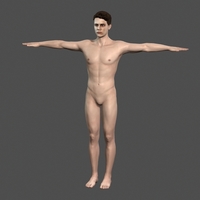 Beautiful man -3d character - Thumbnail 5