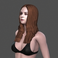 Beautiful Woman -3d character - Thumbnail 2
