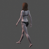 Beautiful Woman -3d character - Thumbnail 7